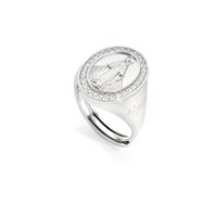 Anillo Amen Mujer Miracolosa in Plata Zircone RMIBBZ3 - RMIBBZ3